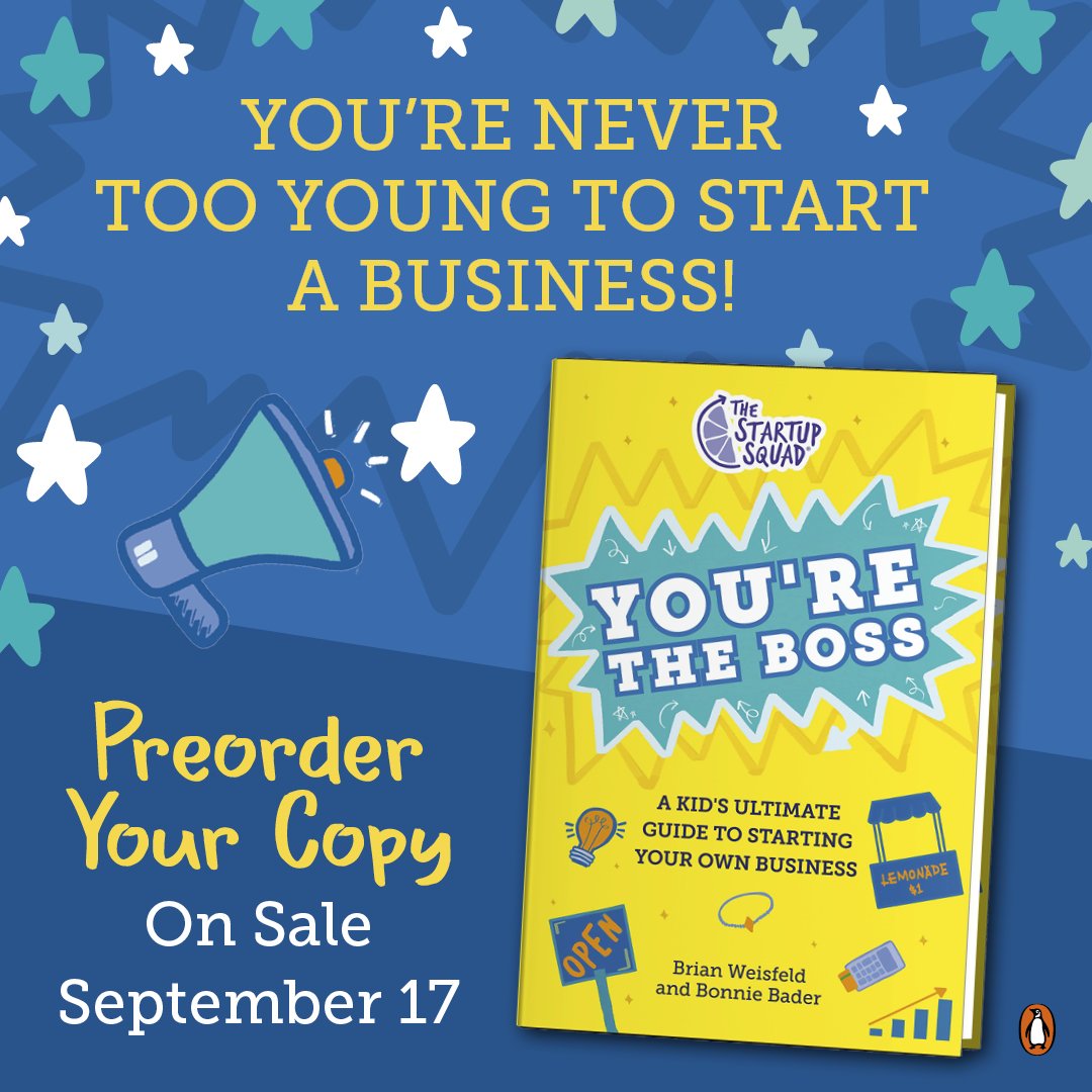 We’ve got the ultimate kids guide to starting your own business! Coming September 17th, this is the perfect way for young entrepreneurs to kickstart their skills and creativity to make their ideas come to life! 💡

Preorder here ➡️ bit.ly/4bZ2mqU