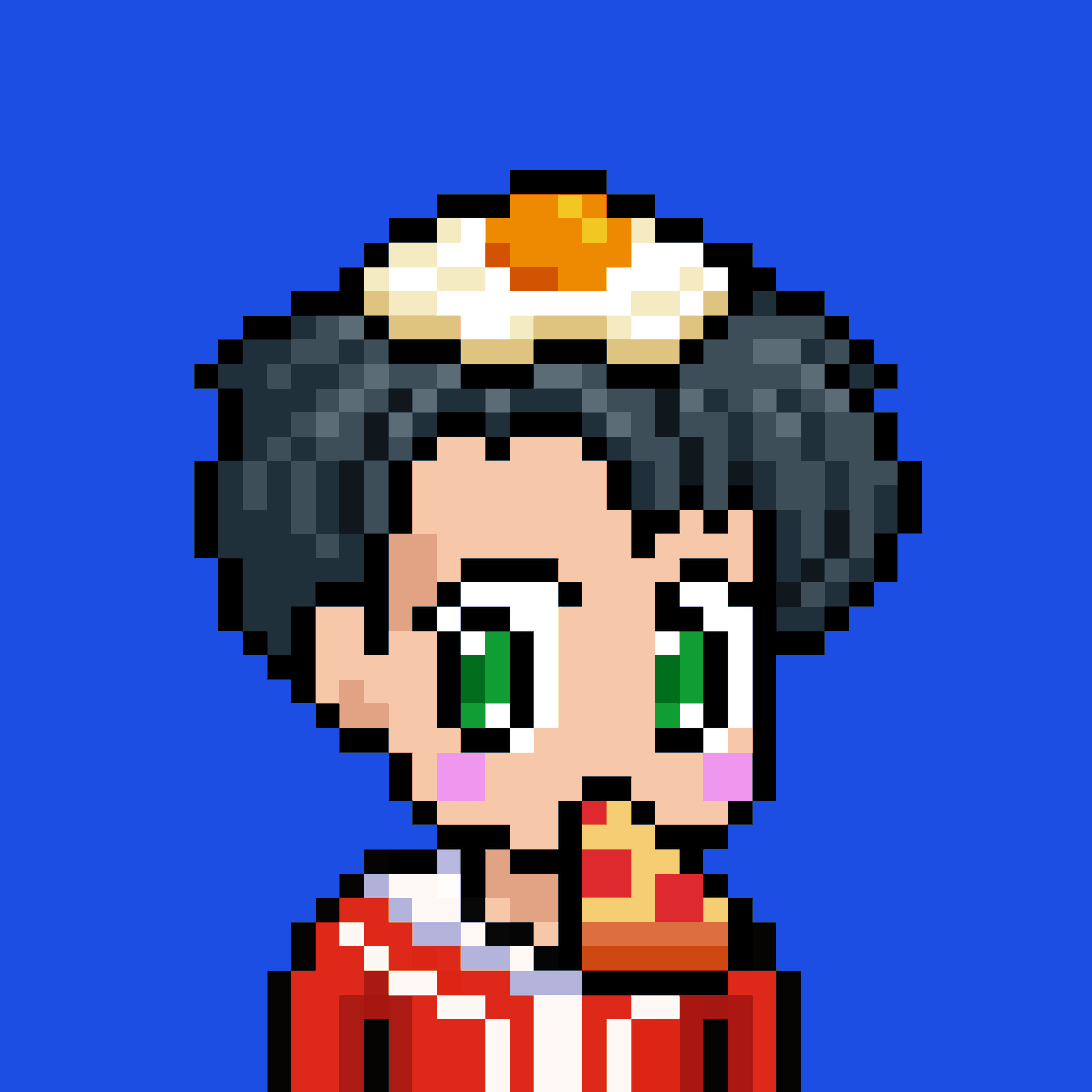 TufanFelipe's tweet photo. SMNFT 1347 is looks like me :D eating and thinking about the food LOL xD

@SeilorMoon_NFT
&amp; #SeilorMoonPFP, https://t.co/QnrkxiCbPE