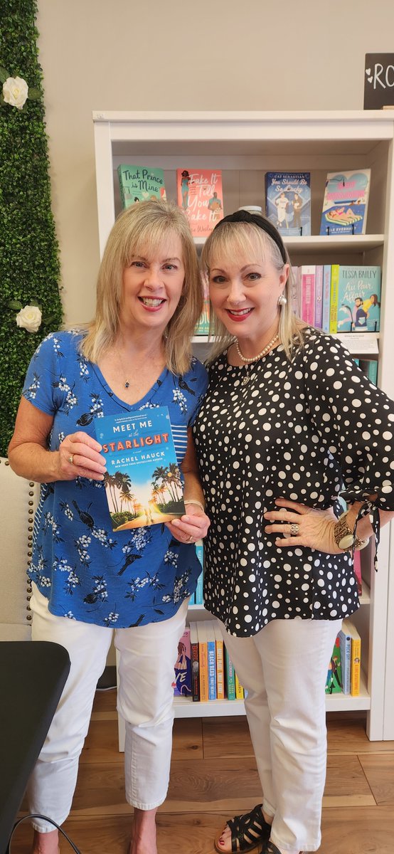 Word Weavers International CEO, Eva Marie Everson (right) had the pleasure of attending <a href="/RachelHauck/">Rachel Hauck</a>'s book signing at a lovely bookstore in Sanford, FL Spellbound Bookstore.