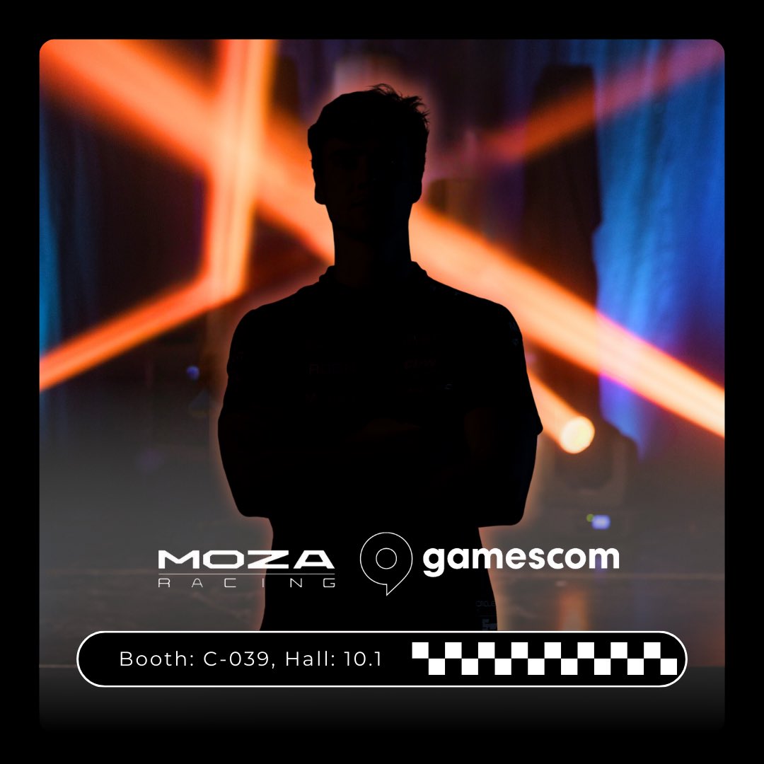 moza_racing's tweet photo. Guess who's visiting our booth this afternoon?Meet our special guest at Hall 10.1, Booth C-039!
#moza #mozaracing #mozagc #gamescom2024 #mozagc24 #simracing #flightsim #mozasim #hall10.1 #C039 https://t.co/wloX5GF9Lh