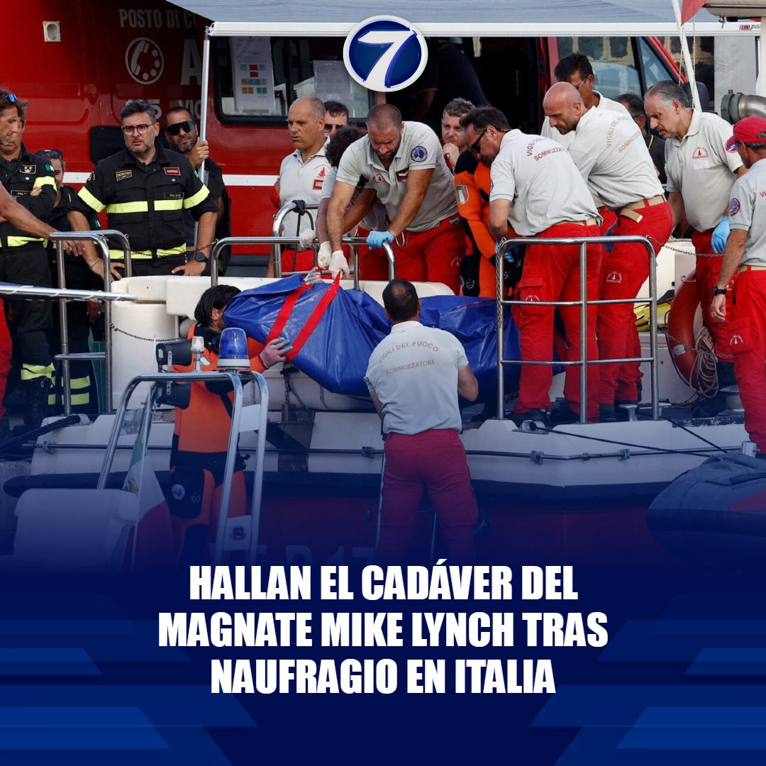 Noti7Guatemala's tweet image. Hallan el #cadáver del magnate británico #MikeLynch tras #naufragio en Italia 😨➡ bit.ly/3YXkvCy