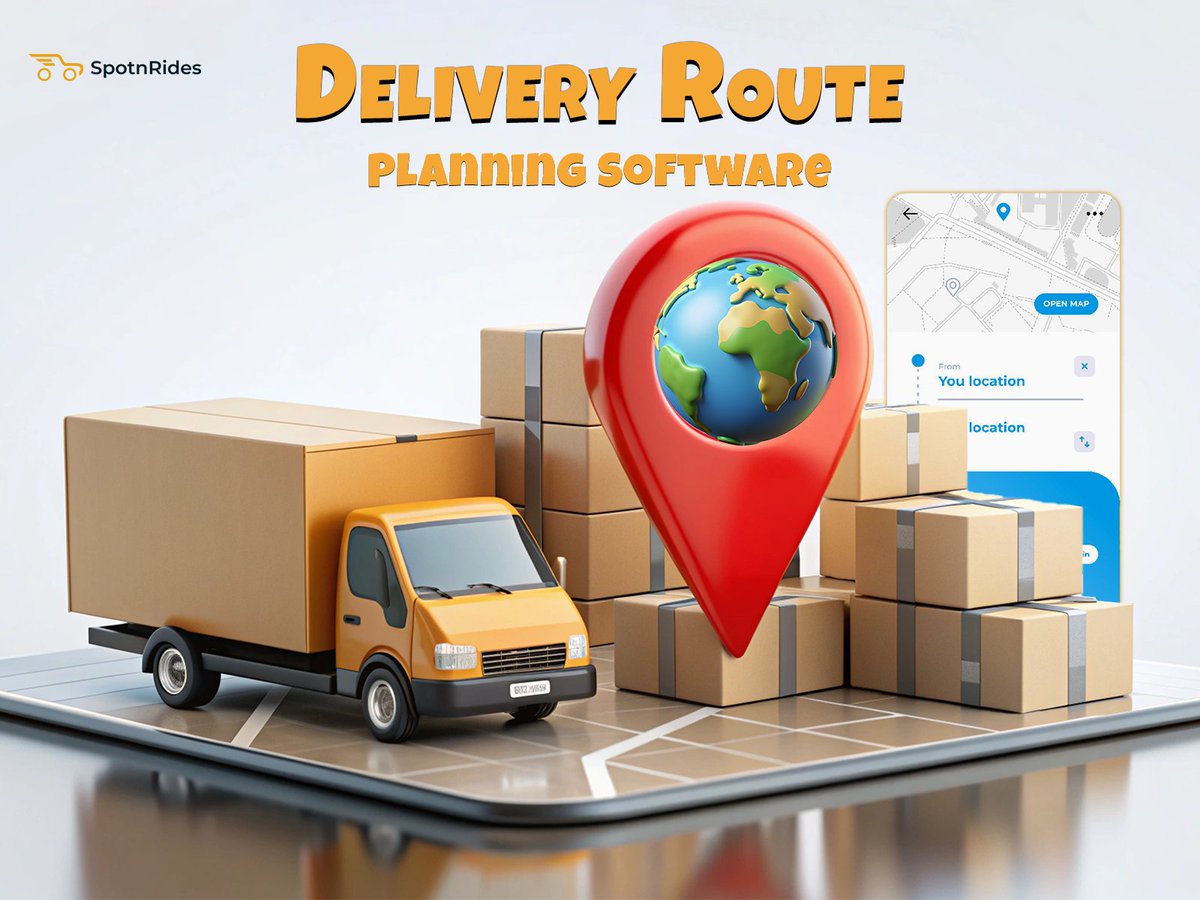 spotnrides's tweet image. SpotnRides' #RoutePlanningSoftware development solution optimizes your #deliveryprocess with smarter routes. Reduce costs, save time, and enhance efficiency with our #customappdevelopment. 

For more details, visit: spotnrides.com/delivery-route…

#DeliveryManagementSystem