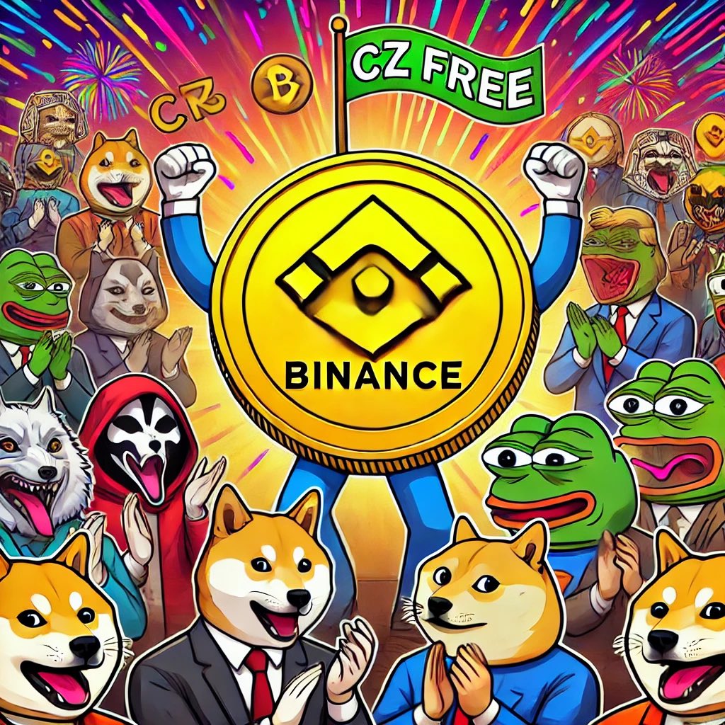 #cz #free #meme #BNB #Binance  #Crypto #Bitcoin #Ethereum #Solana #TON #prompt #AIart #creator