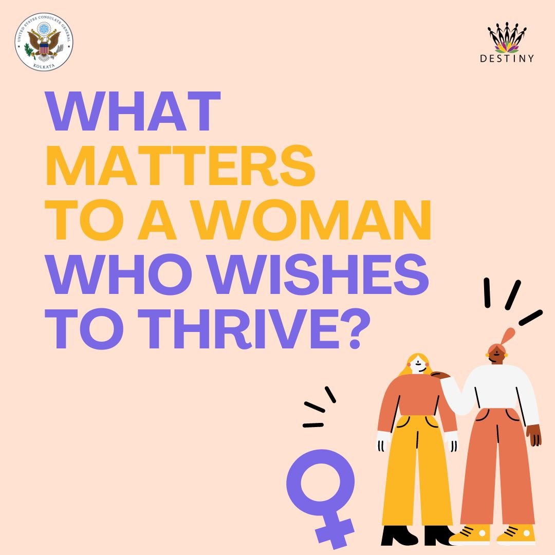Stay tuned to find out What matters to women who wishe to thrive #genderbasedviolence #genderequality #WomenEmpowerment