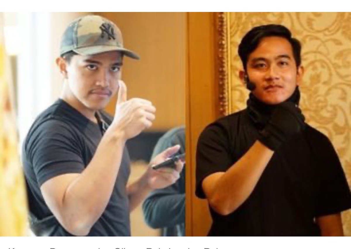PreciosaKanti's tweet photo. Negara chaos HANYA demi 2 cecunguk mentah ini .. @kaesangp 

D a m n ! 👇 https://t.co/uRZE1SrCPM