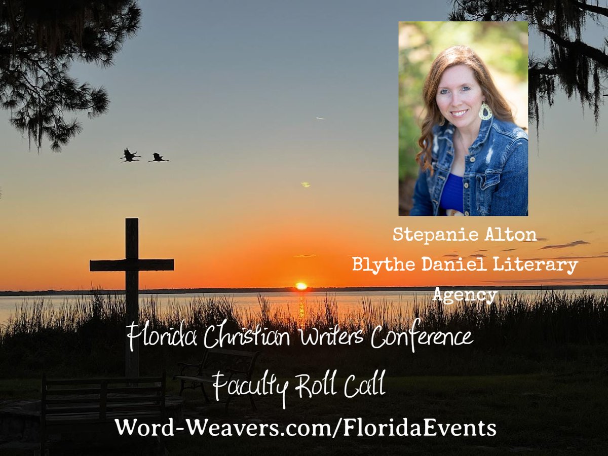 Stephanie Alton from the Blythe Daniel Literary Agency will join us at Florida Christian Writers Conference in October! FMI: Word-Weavers.com/floridaevents