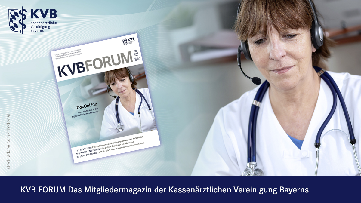 🚀Neues telemedizinisches Angebot in Bayern! Seit Mitte dieses Jahres können Patienten auf dem Onlineportal DocOnLine eine #Videosprechstunde in Anspruch nehmen. Mehr dazu in unserem aktuellen Titelthema unseres Mitgliedermagazins KVB-FORUM: kvb.de/mitglieder/pra…
