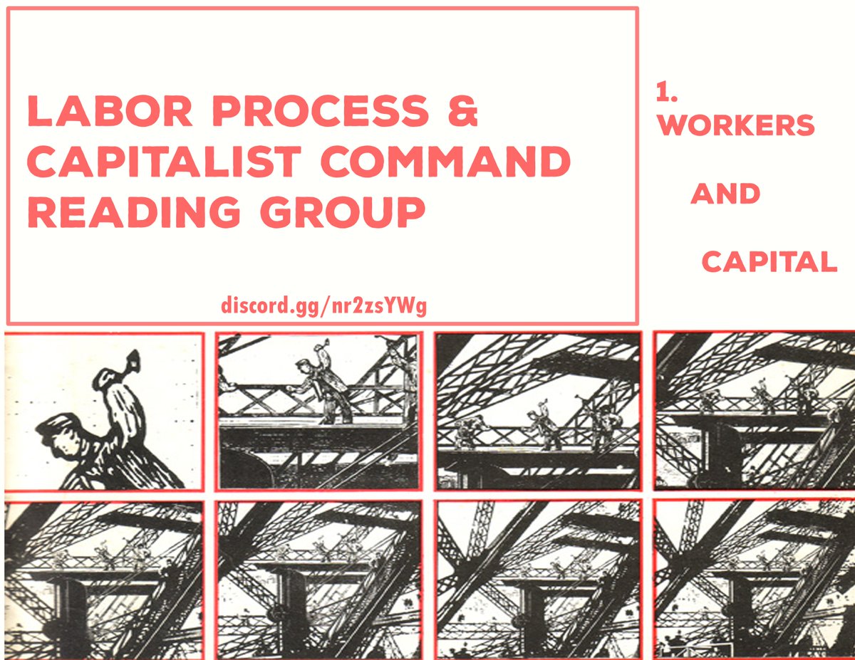 BEGINNING AGAIN! Starting with Mario Tronti's Workers and Capital -- invite link on the png for arranging times/dates for the first meeting!