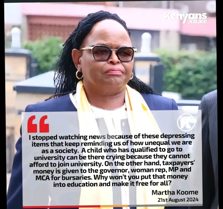 We only need 1% of kenyans to think like this and force it to happen . Remove all these brokers and Education is free for all
<a href="/EduMinKenya/">Ministry of Education, Kenya (MoE)</a> <a href="/Kenyajudiciary/">The Judiciary Kenya</a>