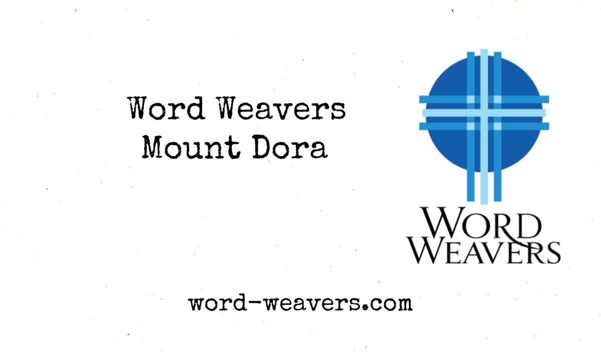 Word Weavers Mount Dora (FL) is in full swing! FMI, email WordWeaversInternational@gmail.com or go to word-weavers.com