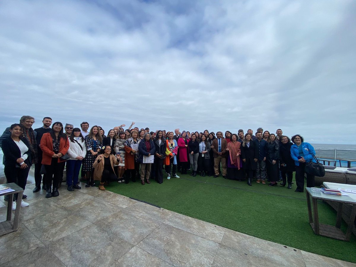 UNESCOSantiago's tweet photo. En Tarapacá, la consultora en Cultura de la @UNESCOSantiago, Antonia Pössel, participó en el Encuentro Nacional de Sitios de Patrimonio Mundial de Chile 2024 de @patrimoniocl y @museodelsalitre
y presentó el panel sobre fuentes de financiamiento para Sitios de #PatrimonioMundial. https://t.co/ZM9iFTUM3K