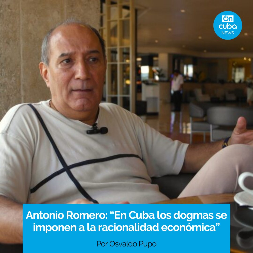 "Los dogmas se están imponiendo, pero no son eternos... El agravamiento de la situación económica, más allá de los niveles en que estamos, puede generar conflictos sociales que no habíamos visto". Entrevista con el profesor Antonio Romero.
✍️<a href="/PupoOsvaldo/">Osvaldo Pupo Gutiérrez</a> 
acortar.link/npew2t