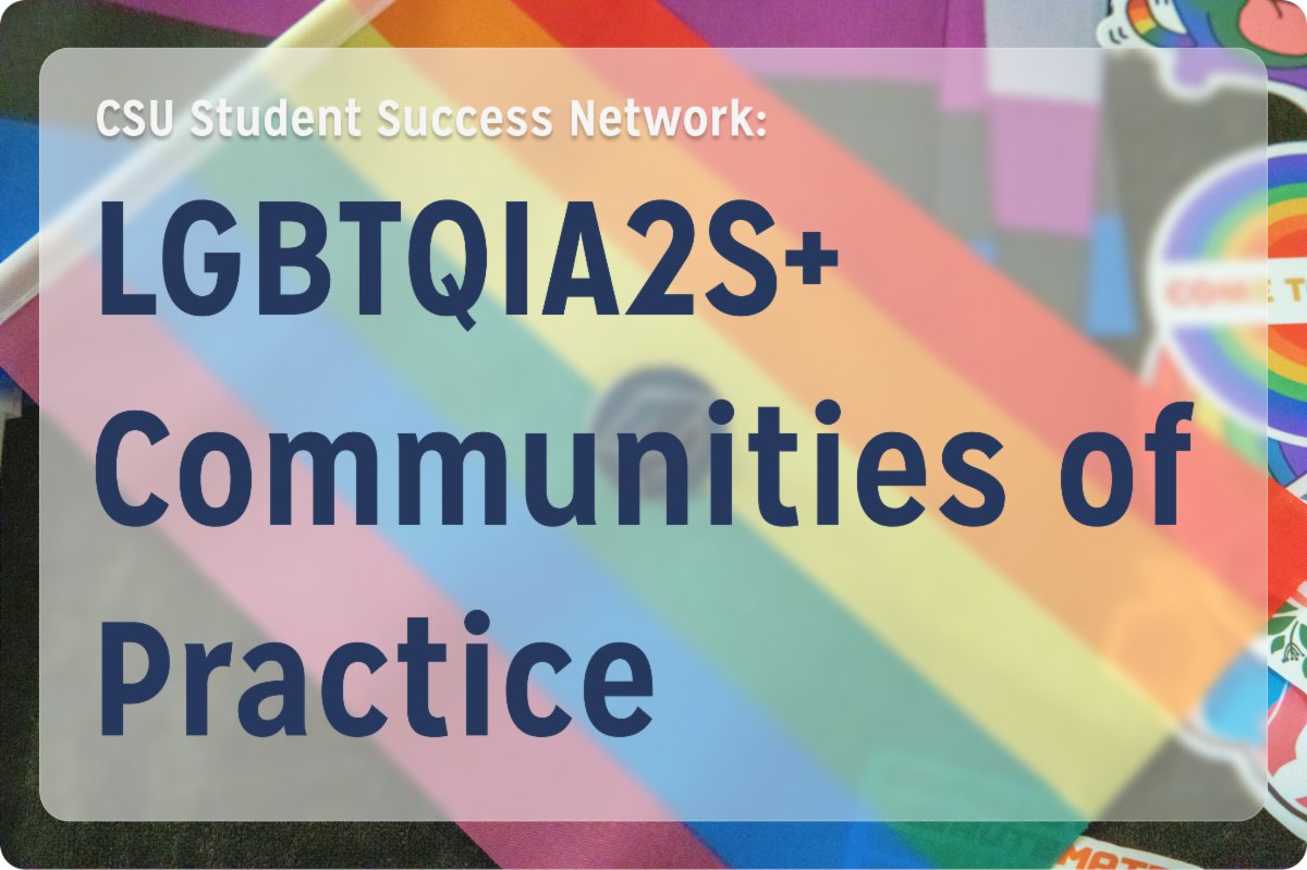 We hosted the #LGBTQIA2S+ Student Success Symposium in March. This Sept, we launch new Communities of Practice focused on improving basic needs, advocate for gender centers + more across <a href="/calstate/">The CSU</a>. Read highlights from <a href="/LMercadoLopez/">Larissa Mercado-López, PhD (she/her)</a>
:lnkd.in/gWHJf_RT #LGBTQIA2S #HigherEd