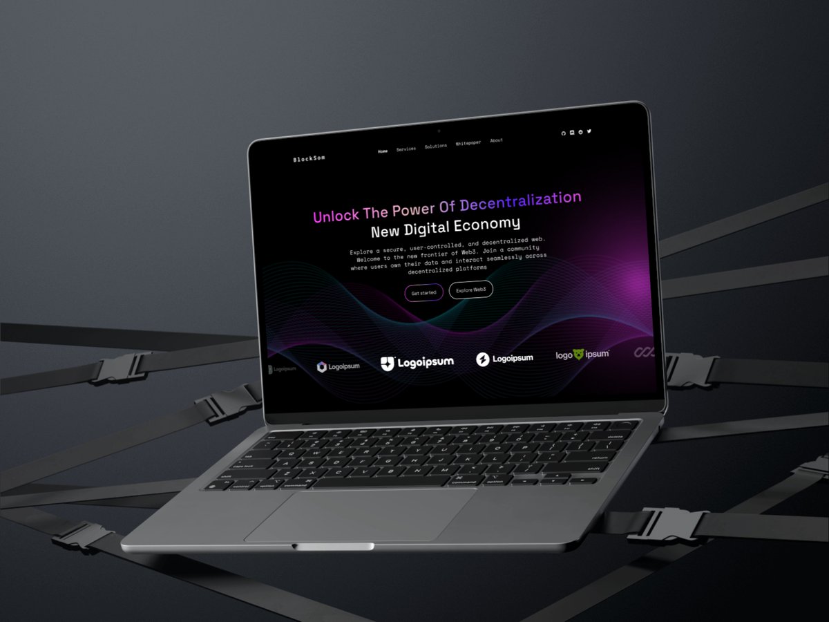 DebFresh24's tweet image. Just wrapped up a sleek Web3 landing page design that’s all about blending innovation with smooth user experience! 🚀🔗 Check out my latest UI/UX work and let me know what you think! 🌐✨ #Web3 #UIUX #BlockchainDesign #DecentralizedFuture #uiuxdesign #Web3Community #dailyui
