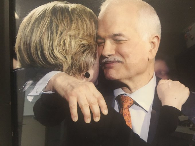 Still working on our project Jack. Won't let them tell us it can't be done. Love, not anger. Hope, not fear. Optimism, not despair. We'll change the world.  Miss you so much, #cdnpolitics