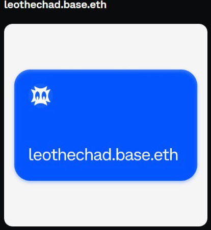 Leo_NFTweb3's tweet photo. @BaseCTO_ @jessepollak @base @ensdomains Being able to contribute on $CTO and be involve with @Gorgepappa  is an honor! let's keep pumpiiing and grinding!!!

#EBWS https://t.co/OHaeISnOTA