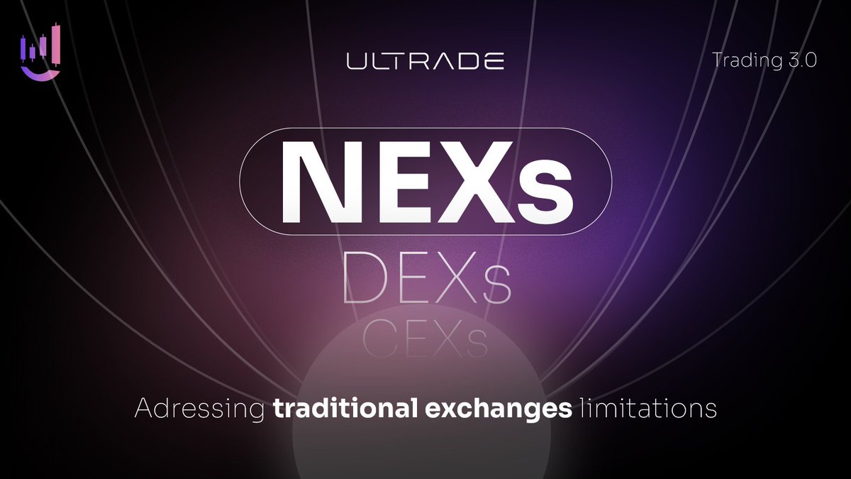 It's undeniable that CEXs and DEXs both come with significant limitations and security concerns!

With most CEXs facing regulatory scrutiny and most DEXs offering subpar trading experiences, it's time for a better solution.

Unveil #Ultrade's Native Exchange (NEX), blending the