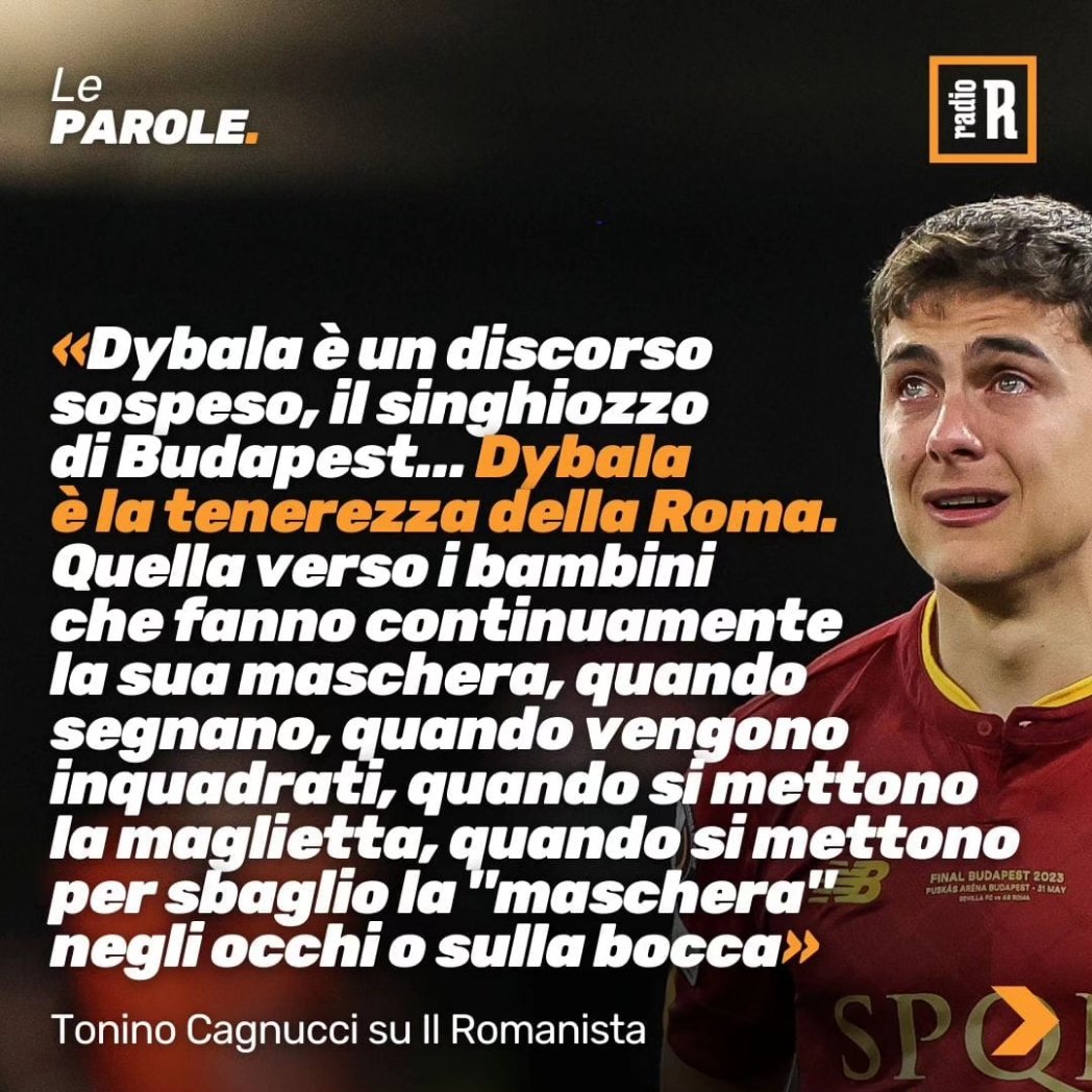 Forza Roma. Se po' dì pure se qualcuno resta. (E se poteva rimane male pure per una cessione senza che questo significasse nulla, nulla, contro la Roma)