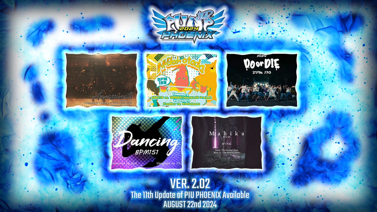 PumpProPlus's tweet image. The 11th content update for #PIUPhoenix has been released! This update brings 5 songs to the game plus the 4 winning note skins. Let's dance! - CREv.

tinyurl.com/4jfdtb2r