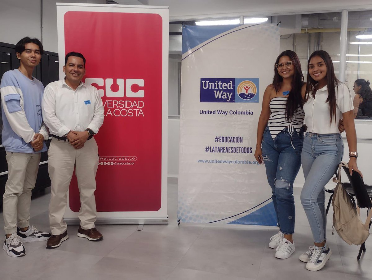 GestionEd's tweet photo. #AHORA-👊🏻-El profesor Sonyer Martínez, hace parte  del WORKSHOP para la CO-CREACIÓN LABORATORIO VIVO - CUC / UNITED WAY COLOMBIA. Licenciatura presente. https://t.co/3zZxvZyhfF