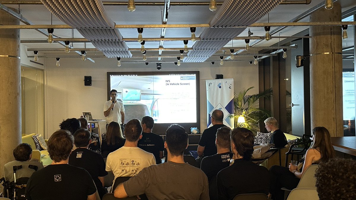 FlutterBerlin's tweet image. 🎙️ Now up: Wali Seddiqi, from @MOIAmobility diving into "Our Journey with Flutter" and sharing how they’ve leveraged Flutter in their projects. 🚀
#FlutterBerlin #FlutterMeetup #FlutterDevelopment
