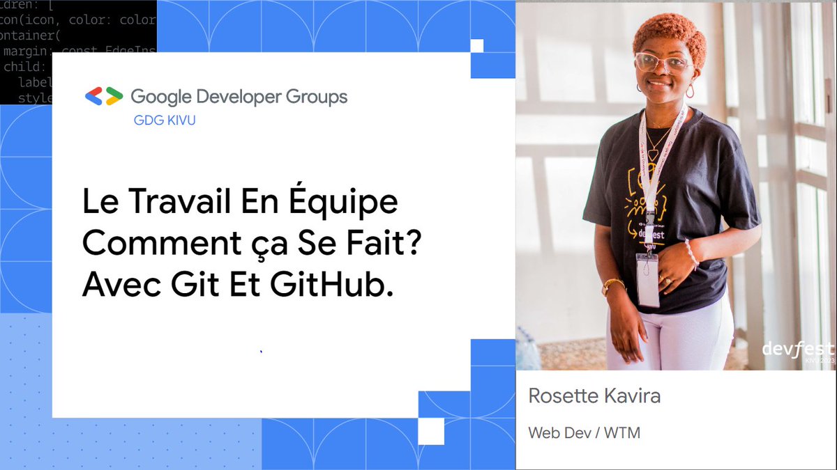 GdgocIspBkv's tweet photo. Rendez-vous ce 24 Août 2024 pour l'événement #SoftDay, où nous allons avoir le plaisir d'apprendre à la session de @RosetteKavira7 qui va nous parler sur comment le travail en équipe se réalise avec les outils #Git et #GitHub.🎉🎉 https://t.co/IWS0hCXRkC