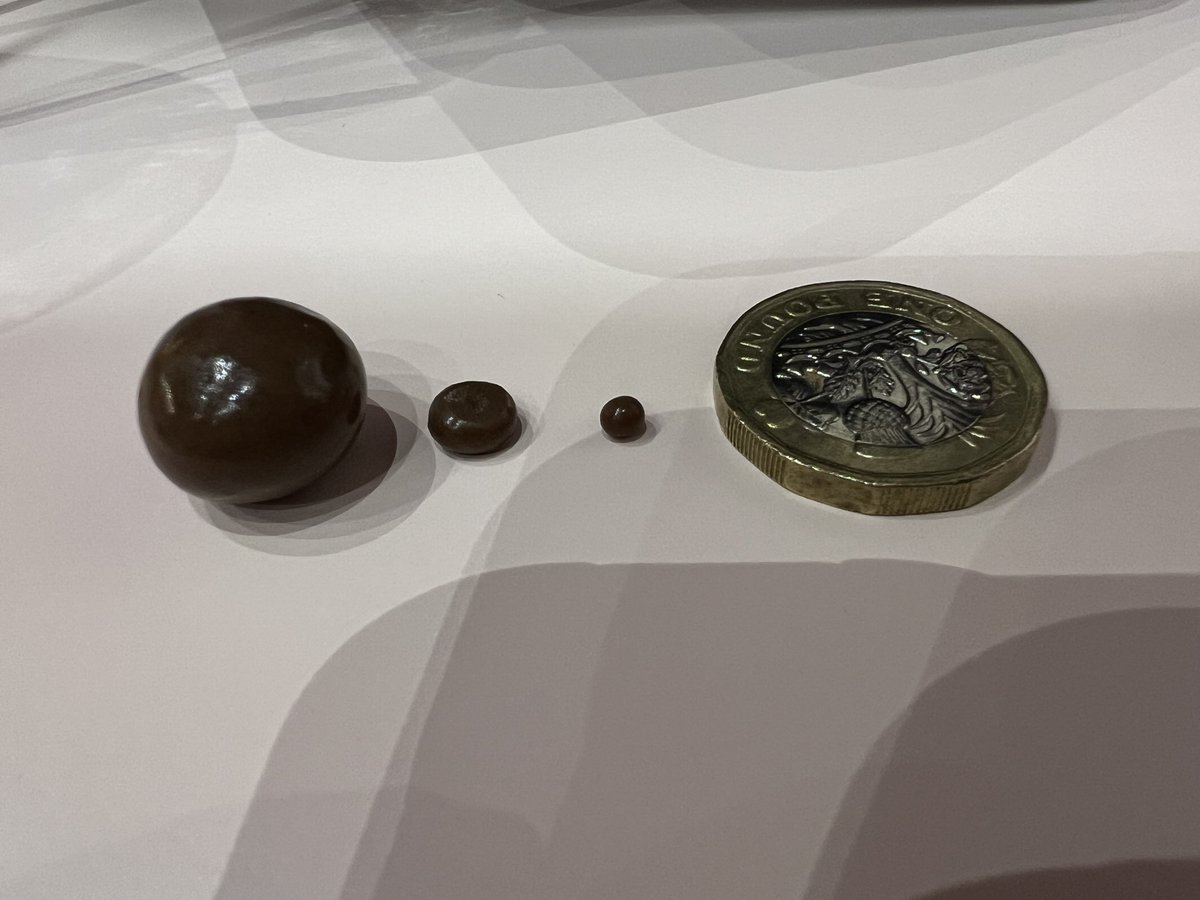 This is just ASTONISHING.
This is the SOCIAL MEDIA POST OF THE DAY.
I have bought a bag of toffee Poppets (©️)
And LOOK! Just LOOK!
A POPPET FAMILY!
In the 2nd photo, a pound coin is included for scale.
What a remarkable find.
What a remarkable day.
Go me.