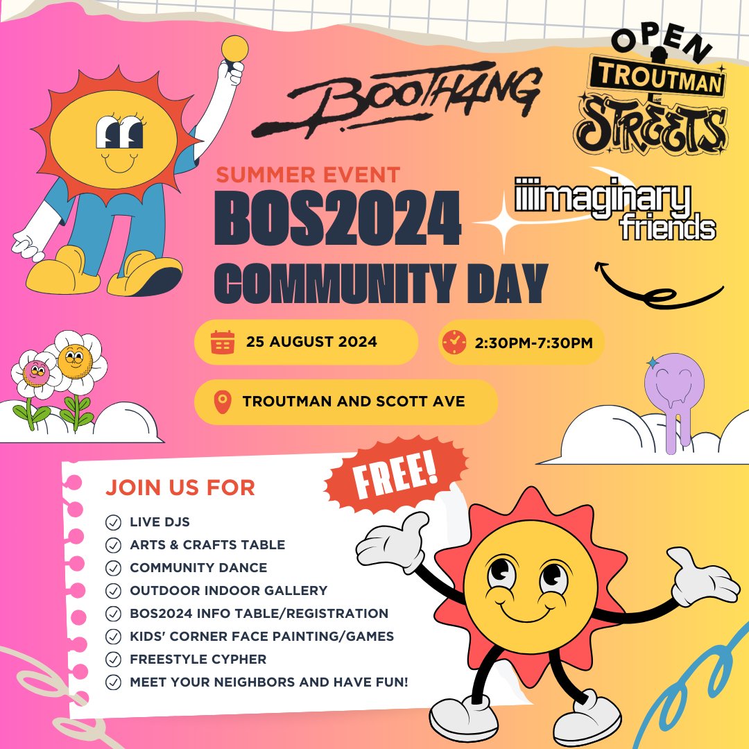 This sunday we will have our official BOS2024 Community Day
