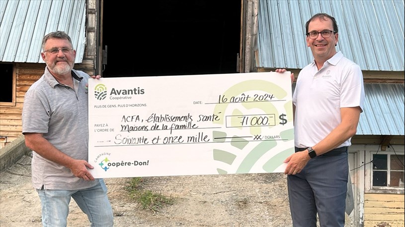 EnBeauce.com (@enbeauce) on Twitter photo 📢 Avantis Coopérative remet 71 000 $ en région 🌱
📲 Lisez l’article complet ici : enbeauce.com/actualites/aff…
N’hésitez pas à retweeter et commenter ! 👇
#ChaudièreAppalaches #Québec #Actu #Locale #RégionBeauce #Agriculture #Producteurs <a href="/SollioCoop/">Sollio Groupe Coopératif</a> 📢 Avantis Coopérative remet 71 000 $ en région 🌱
📲 Lisez l’article complet ici : enbeauce.com/actualites/aff…
N’hésitez pas à retweeter et commenter ! 👇
#ChaudièreAppalaches #Québec #Actu #Locale #RégionBeauce #Agriculture #Producteurs <a href="/SollioCoop/">Sollio Groupe Coopératif</a>