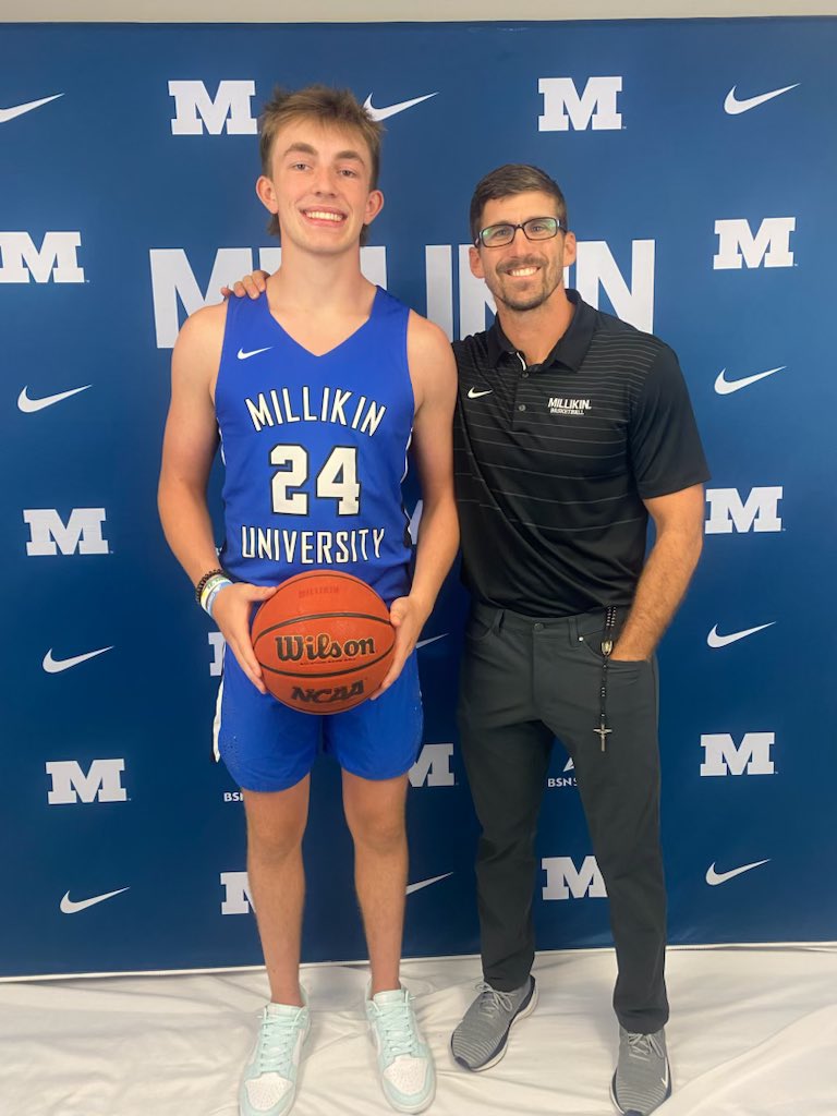 After a great visit and conversations with Coach Soderberg and Coach Mack, I’m grateful to have received an offer from Millikin University