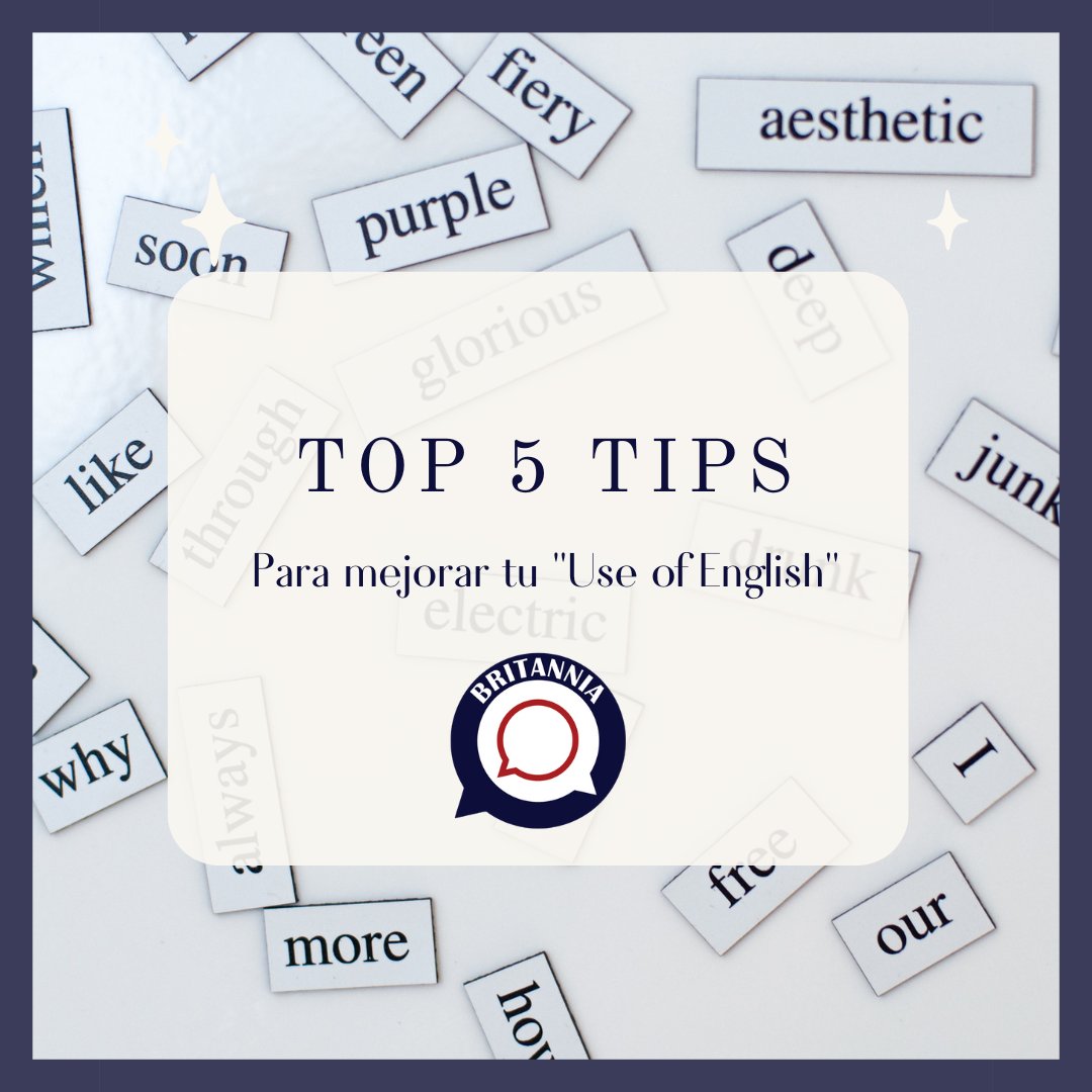 Britanniazgz's tweet image. ¡Mejora tu “Use of English” con estos 5 consejos infalibles! 🌟

#AprendeInglés #UseOfEnglish #ConsejosDeEstudio #MejoraTuInglés #AcademiaDeInglés #academiabritannia #ingleszaragoza #academiadeinglesenzaragoza