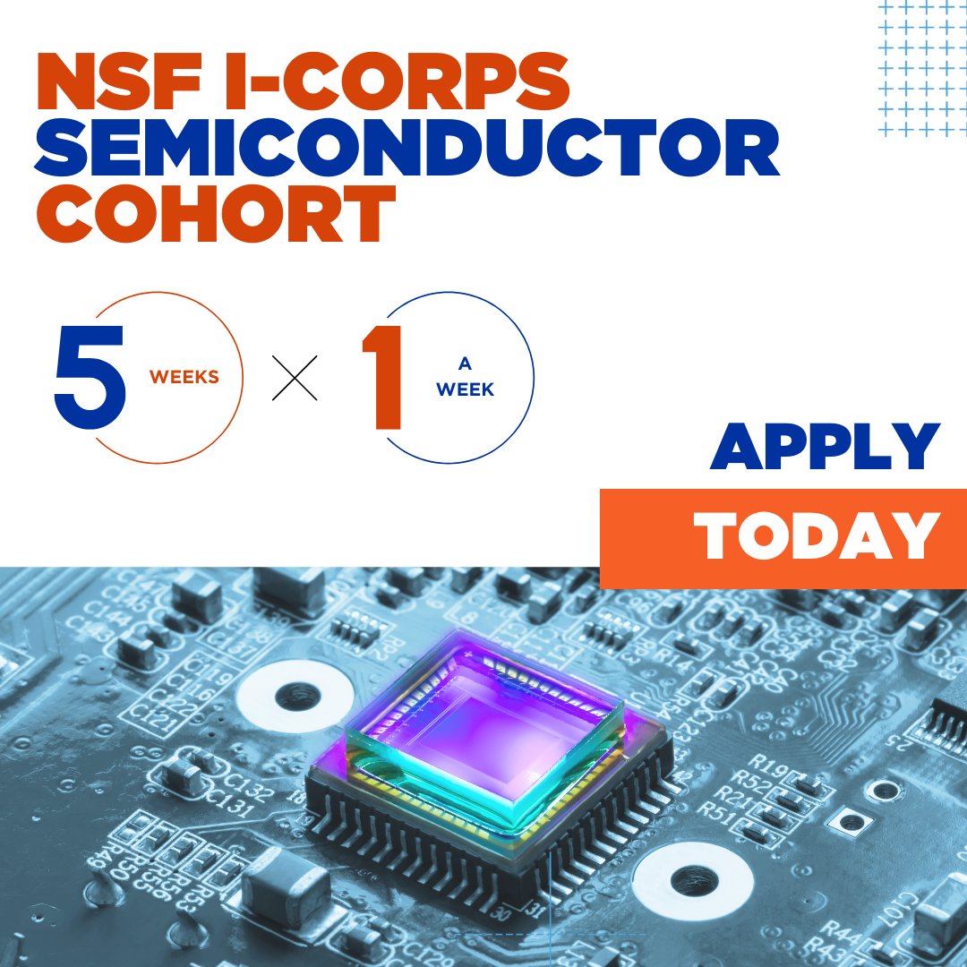 VentureCollege_'s tweet photo. Faculty, staff, and student developers in the semiconductor and adjacent industries, this is your chance to gain entrepreneurial skills, refine your customer discovery, and learn from industry experts in this space. 

🔗 Apply: https://t.co/2lzKBoKzcn https://t.co/YLBhTQnv1j