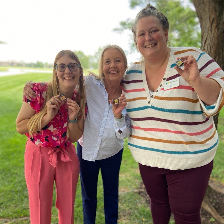 HUGE congratulations to Haley, Julie and Alanna for completing 5 years of service at JCCC! We're so proud of you all🎉!!