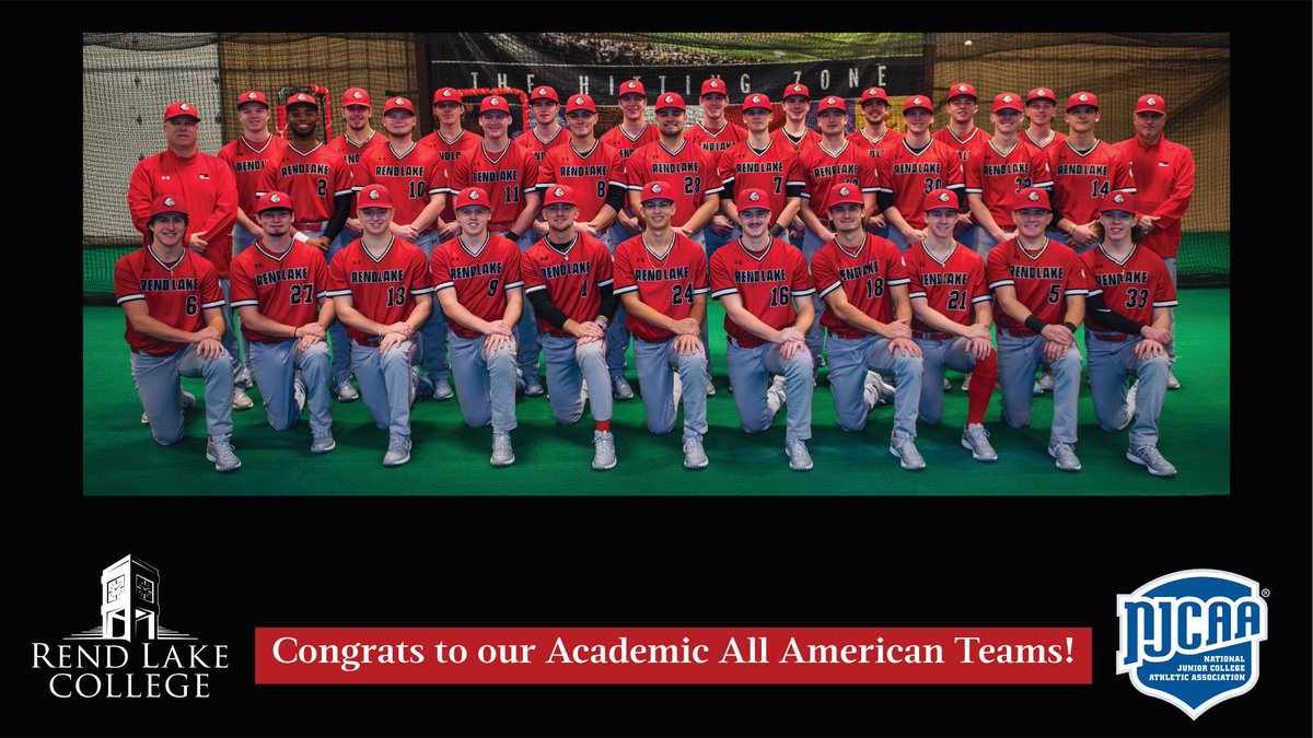 Rend Lake College is proud to announce that the Warrior Baseball team has been recognized by the NJCAA for their outstanding academic performance during the 2023-24 academic year. 📚🌟

For full article, please visit hubs.la/Q02Lvfcs0