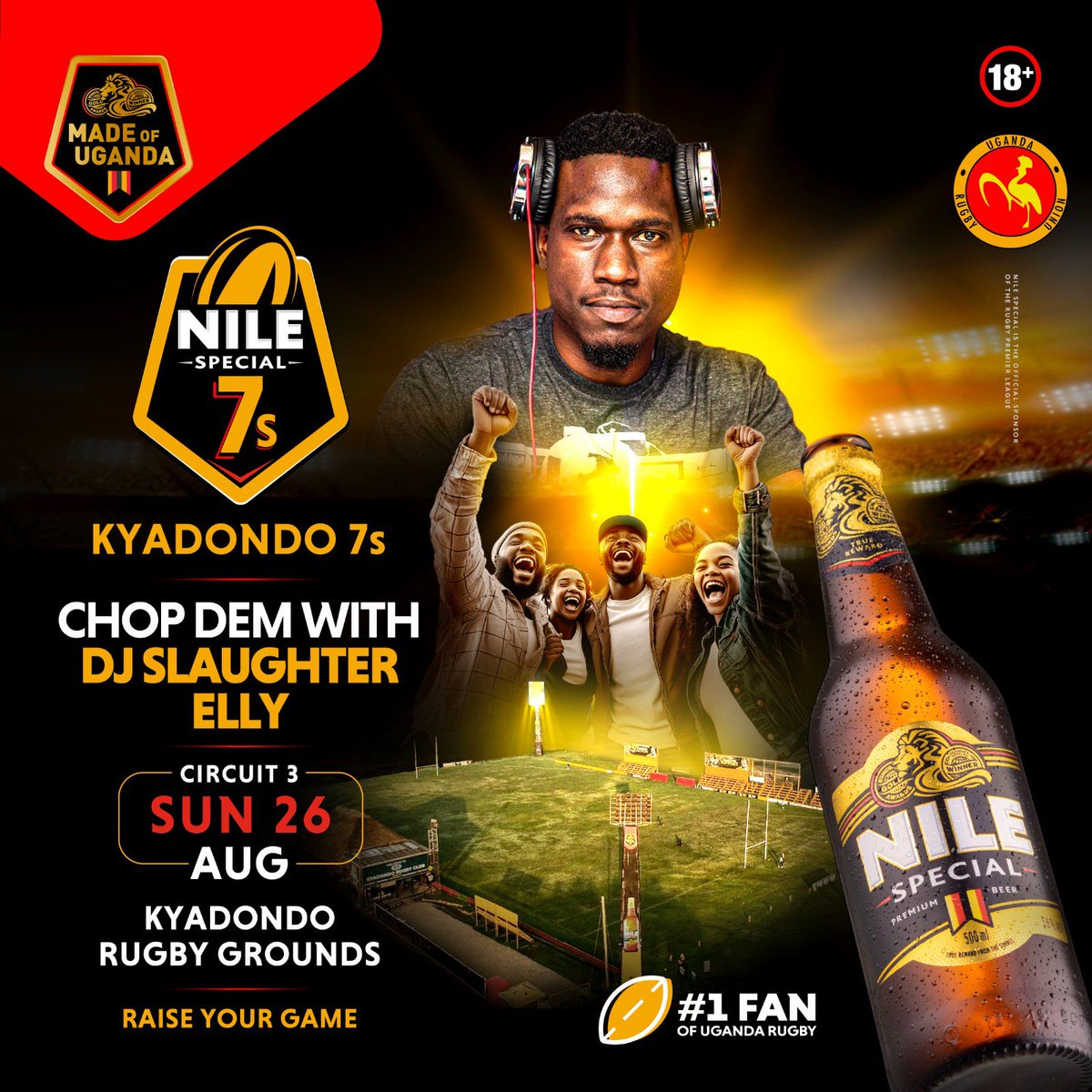 doryneak's tweet photo. And after all that, the party shall be eaten. Who’s your favorite deejay for this #NileSpecial7s Weekend?

- @deejaybugy
- @djslaughterelly
- @Deejay_Mas_256
- @JanziBand

#NileSpecialRugby https://t.co/vgFRL8M8Do
