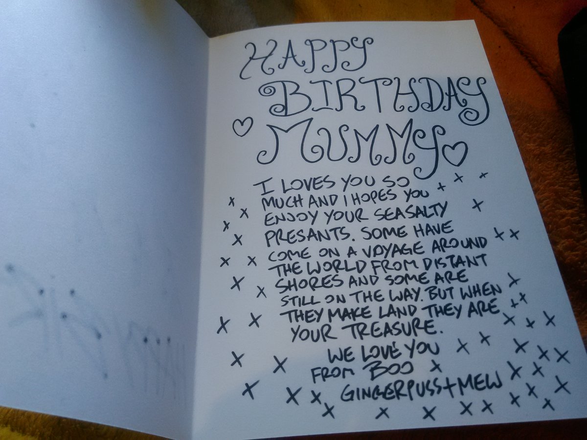 magentawolf's tweet photo. my sons birthday card to me today, first time hes drawn them, I LOVE IT ... #ofmd #edandstede #crewforlife #OurFlagMeansDeath https://t.co/woxSuB3dOp
