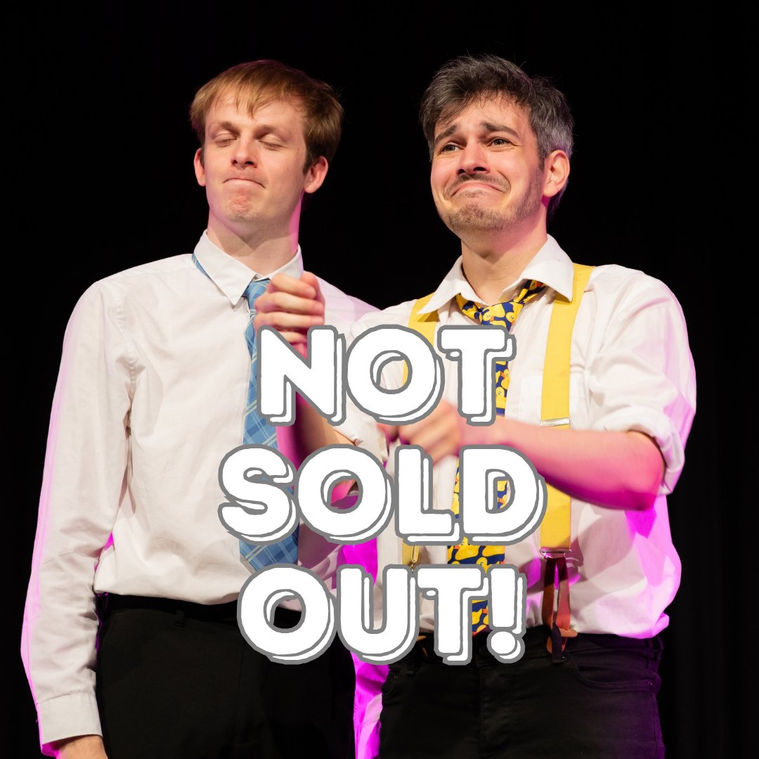 WE ARE NOT SOLD OUT TONIGHT!

Thanks so much, couldn't have done this with out you!