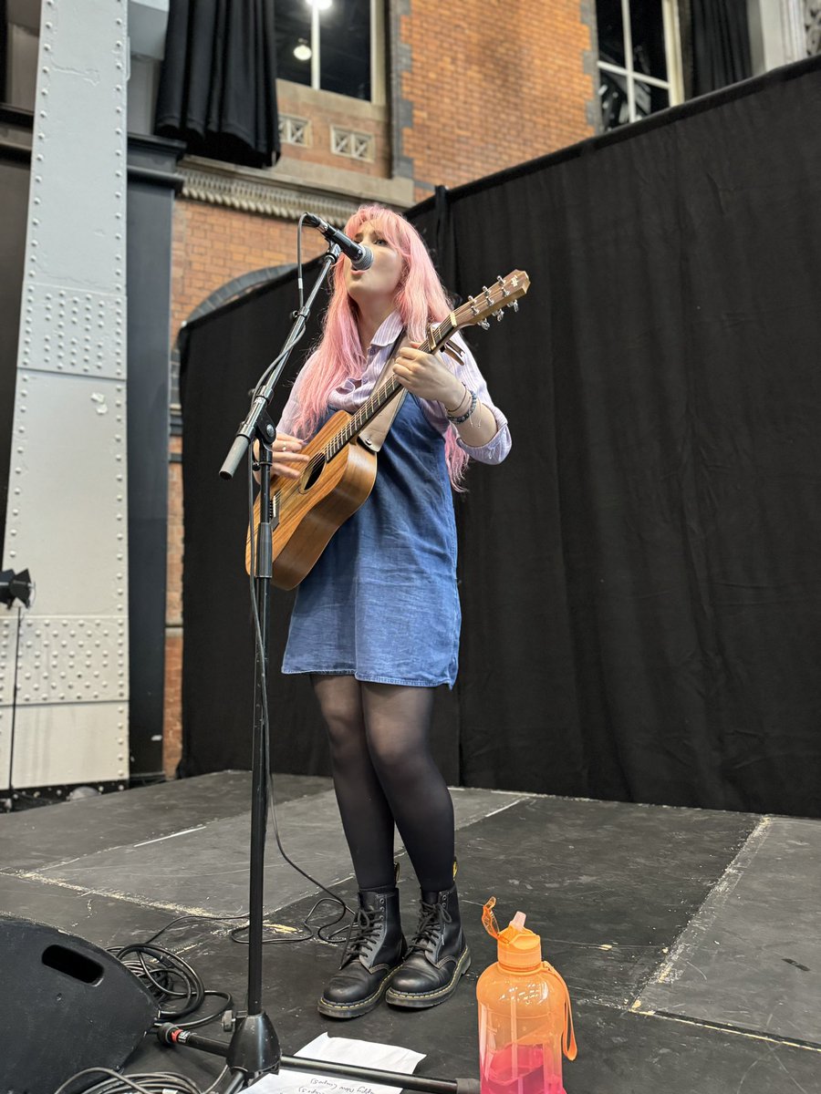 juneholland_'s tweet photo. Had a fab time performing at @GMMayorsCharity 2024 bus pull today at @mcr_central ! 🚌
It was incredible to watch teams of people pull these huge buses and let’s hope the money raised will go along way to helping this worthy cause! 💗
#buspull #fighthomelessness #Manchester https://t.co/6YrVfn0NZQ