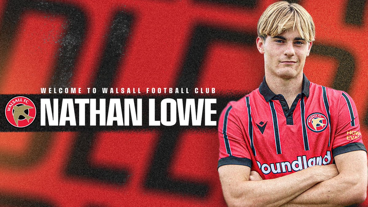 🥁 Introducing Nathan Lowe who joins us on a season-long loan from Championship side <a href="/stokecity/">Stoke City FC</a> 

🙌 Welcome to the #Saddlers, Nathan! 

👉 tinyurl.com/y3rw4f6n