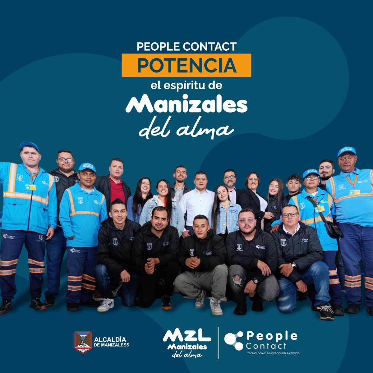 En People Contact se potencia el espíritu de Manizales del alma, con datos de valor e innovación! 
#manizalesdelalma