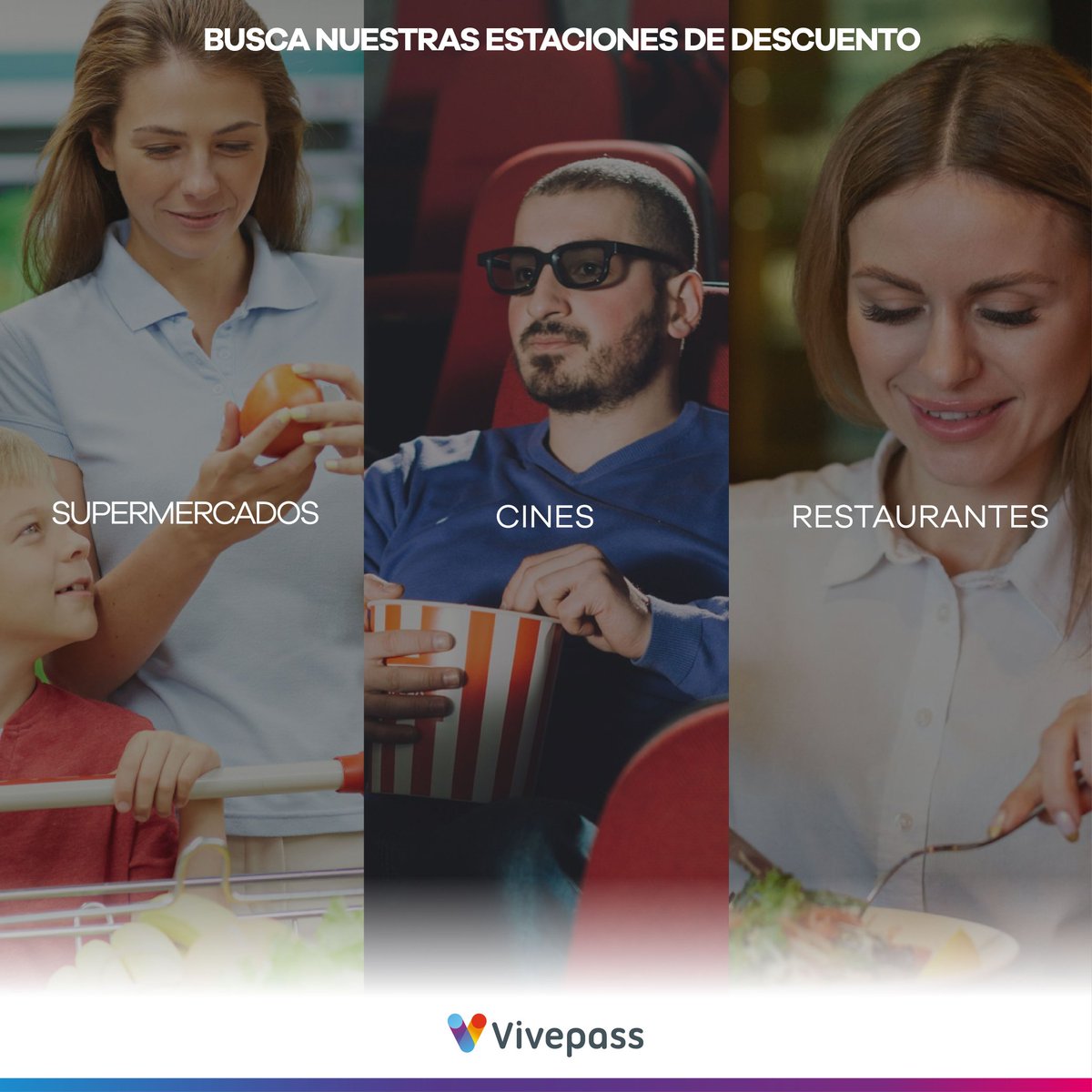 VivepassGT's tweet photo. Estaciones de descuento Vivepass 😉 ¡Encuéntrala en tu supermercado, cine y restaurante favorito!
#Vivepass #SinTickets #SinColas #SinEfectivo https://t.co/lPHBFY45bv
