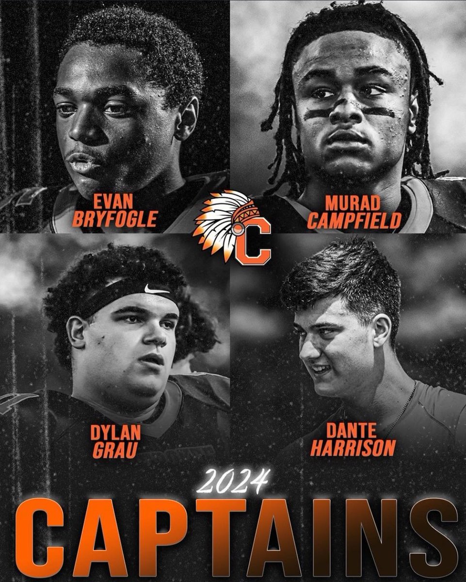 I am truly blessed and honored to be voted as captain for the 2024/2025 Cherokee High School Football team. Dreams do come true you just gotta wake up and make them happen. Shoutout to my boys Murad, Dylan, and Dante as well. Love y’all boys.
