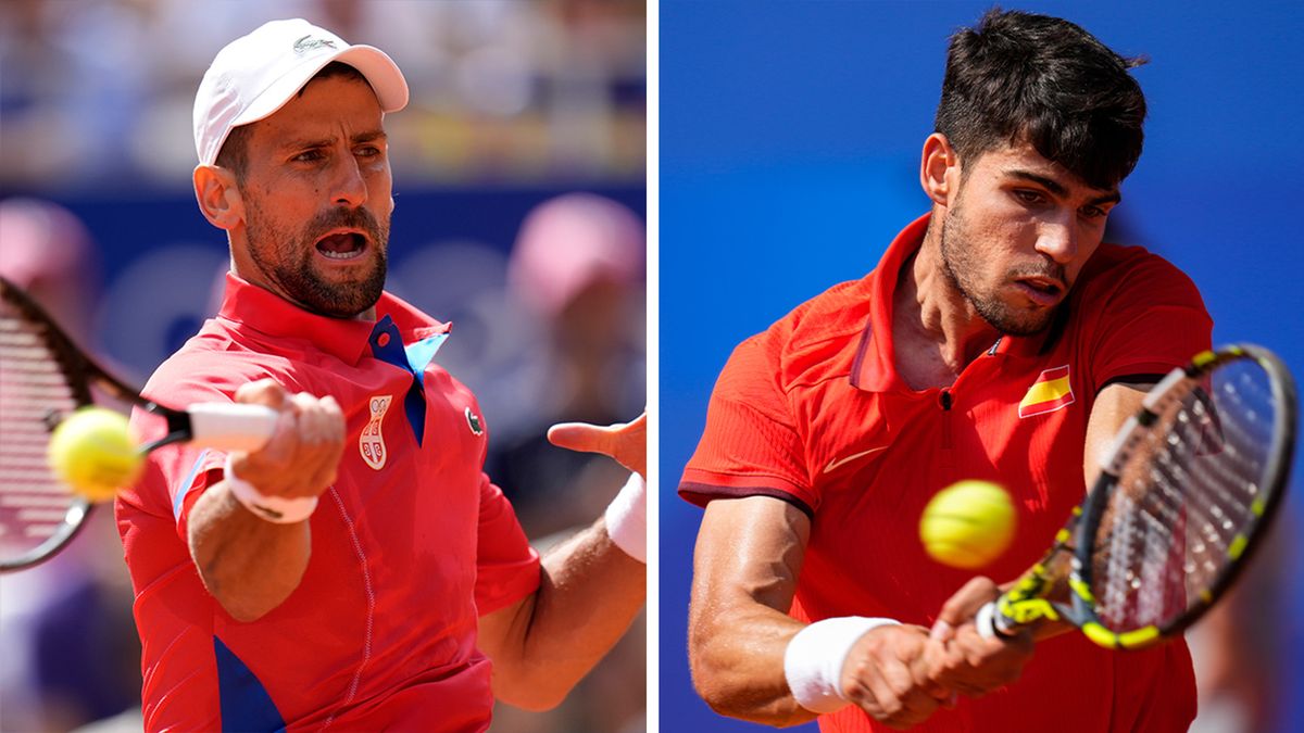 Eyewitness News on X: "Novak Djokovic, Carlos Alcaraz are on opposite sides of US Open draw, could only meet in the final https://t.co/hurxjaEWzE https://t.co/JvE7mvdlEb" / X