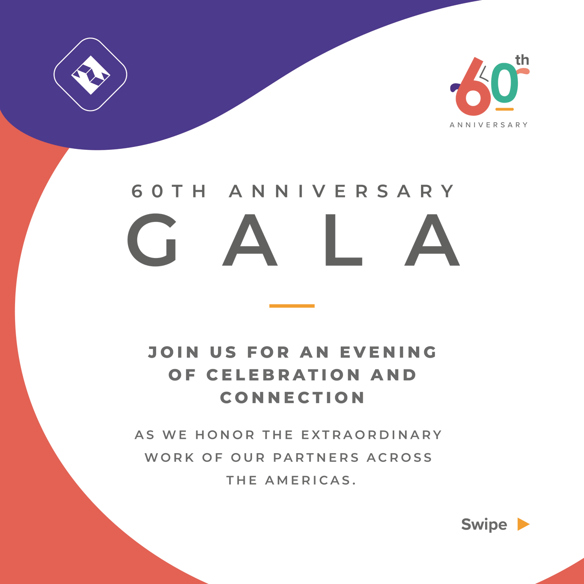 PartnersAmerica's tweet photo. Join us as we celebrate 60 years of impact at the Partners of the Americas Gala! ✨October 5, 2024✨ Prepare for a night filled with celebration, connection, and inspiration.🍾 

🎟️ Secure your tickets or become a sponsor at https://t.co/TvOKUTV1WM
Limited spots are available. https://t.co/MyfKgYfkij