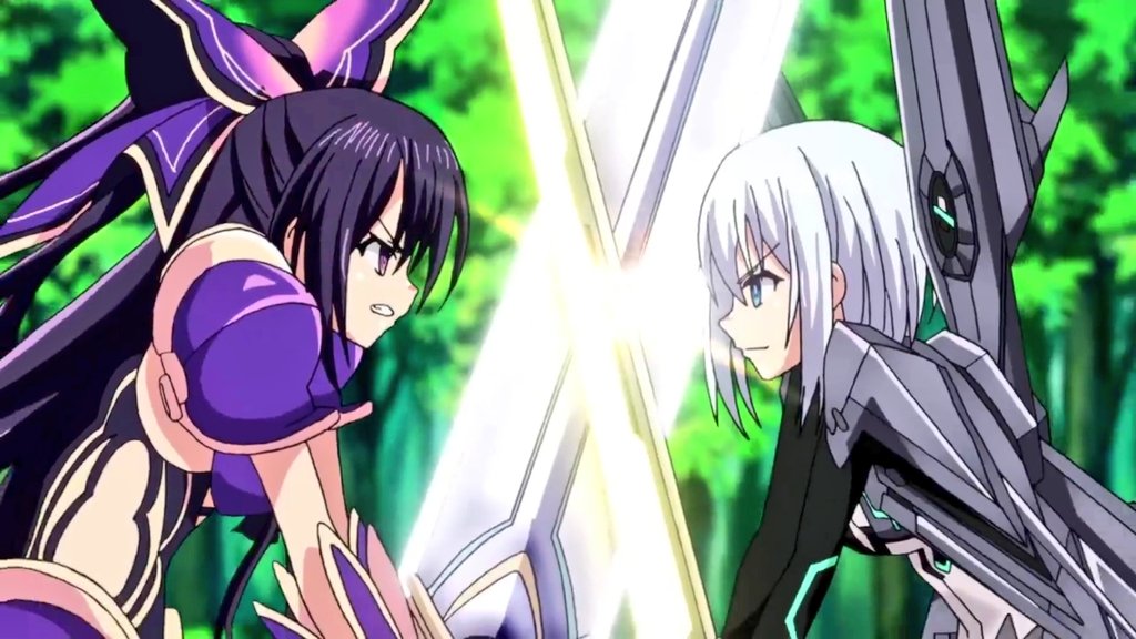 Solviers's tweet photo. Origami veut tuer tout les esprit et a même kidnapper Shido.
Yoshino a pu le sauver et Tohka a recuperer ses pouvoir pour proteger ses amies et la combattre.
Alors que Tohka allait battre Origami elle se transforme en esprit.
Et la belle Kurumi apparait ENFIN ! 😁❤
#DateALiveIII https://t.co/kNPRv5LYod