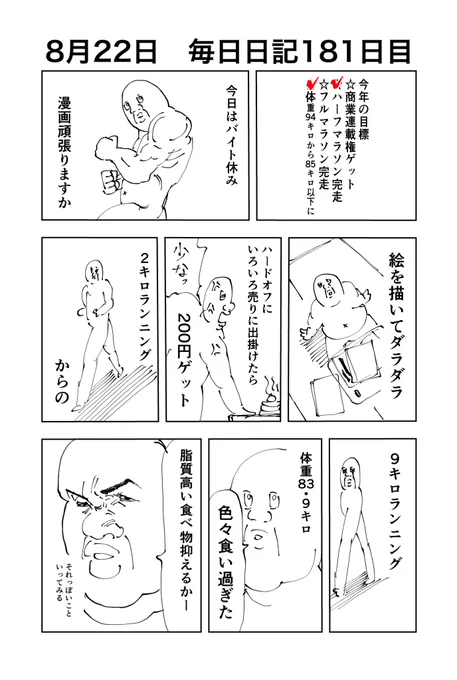 181日目