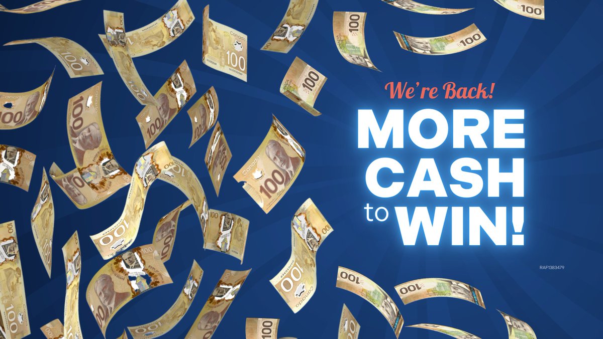 Don’t miss your chance at MORE cash with Split the Pot! Get your name in for next week's draw and all remaining draws, giving you 35 chances to WIN early rewards and 13 chances to WIN a piece of the grand prize payout!

🎟️Purchase your tickets here:  on.splitthepot.ca/?olc=sjhcfg&ut…