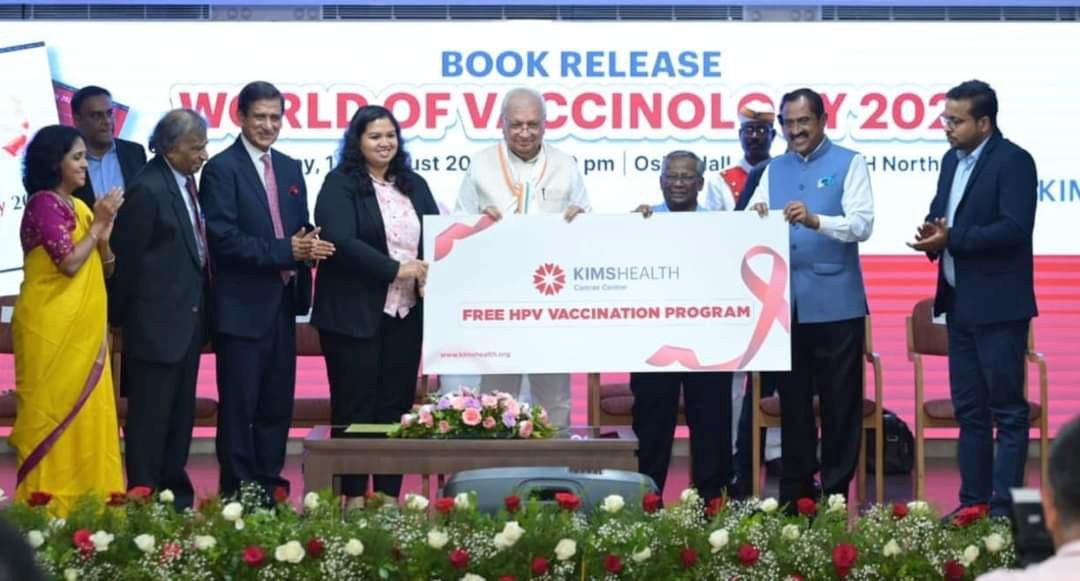 RajalakshmiA4's tweet photo. #KIMSHEALTH. Roll out of the free HPV vaccine campaign for the eligible school children. Accompanied by book release and adult vaccine CME! https://t.co/n5SFHsEwIb