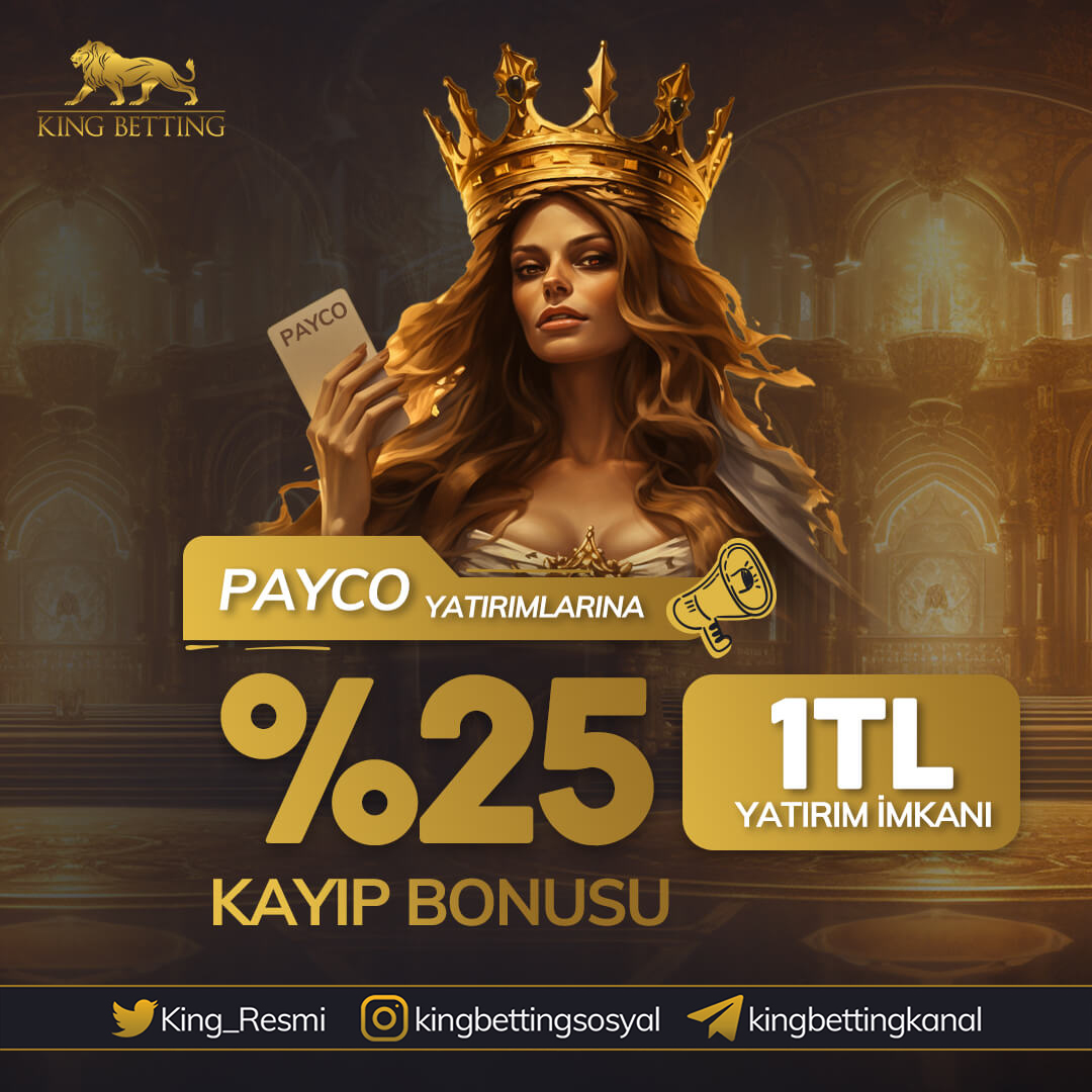 👑#Payco ile Güvenli Yatırım #Kingbetting'te!

💰Payco ile Minimum 1₺ Yatırım İmkanını Kaçırma❗️
📈Kingbetting ile Yatırım ve Çekimlerin Sınırı Yok!

Güncel Giriş : kng.pw/1325808