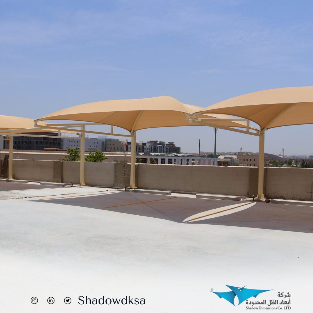 shadowdksa's tweet photo. يسرنا أن نعلن عن اكتمال مشروع مواقف جامعة الملك عبد العزيز، والذي سيوفر الظل والحماية لطلاب الجامعة وزوارها.
ونتطلع إلى رؤية الطلاب والزوار وهم يستفيدون من هذه الإضافة الجديدة للحرم الجامعي .
#مظلات_مواقف https://t.co/24iVqVzMLV